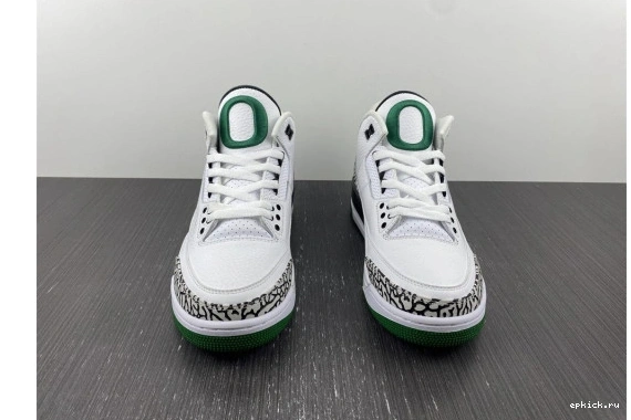 Rep EP Jordan Retro Ducks 594282233 594282233 Crew Pit 3 White Oregon 0123